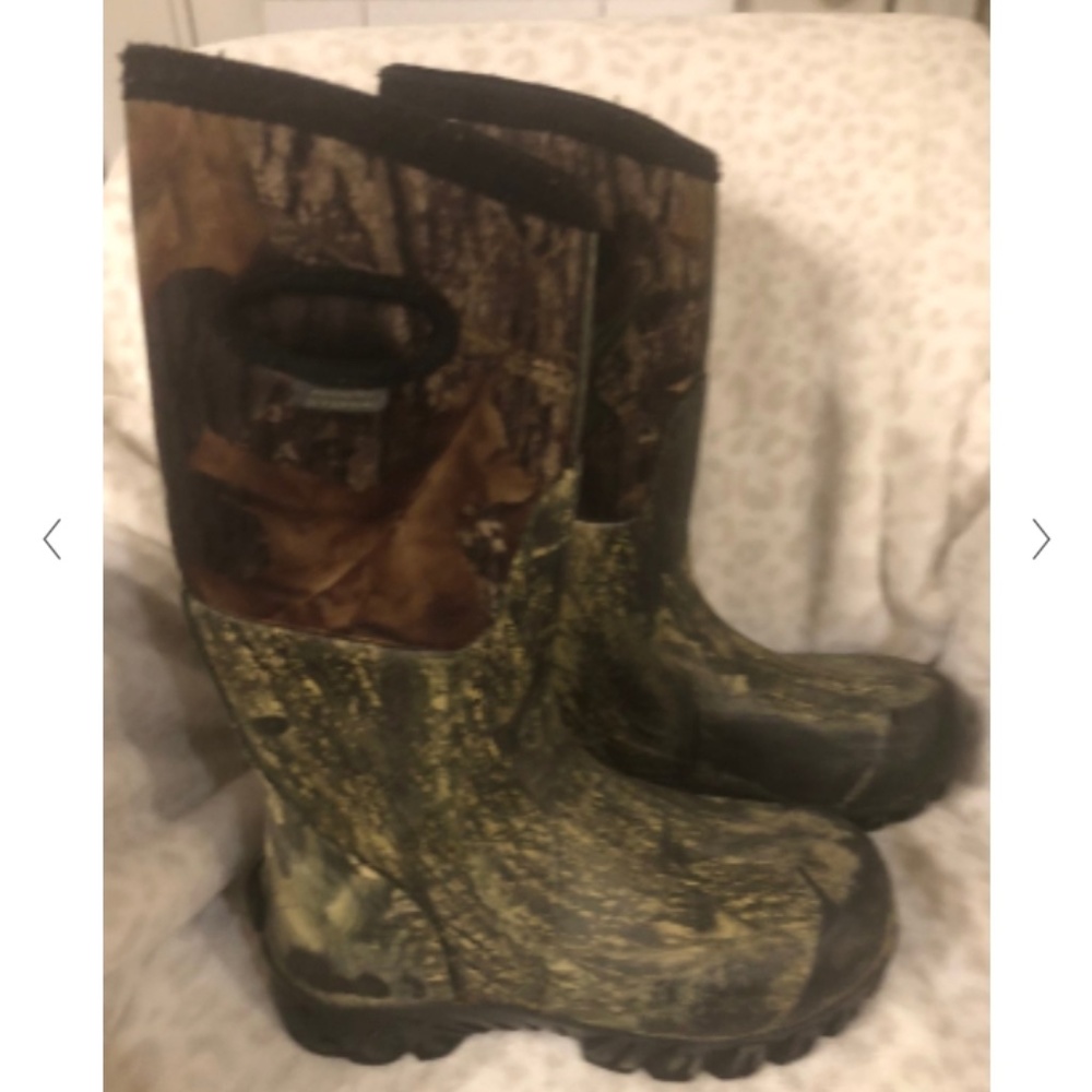 MOSSY OAK PERFECT STORM WINTER BOOTS WATER RESISTANT SIZE 7